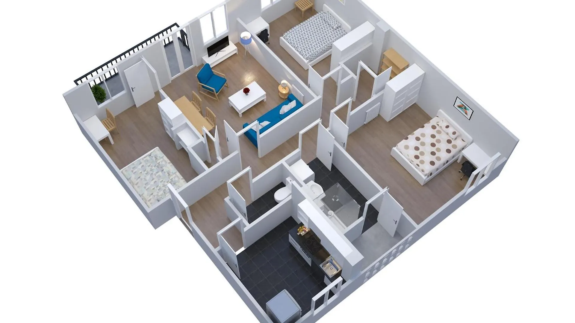 Apartment Lm86 Centre Ville Balcon Calme Wifi Lorient